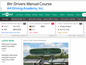 'cricbuzz.com' screenshot