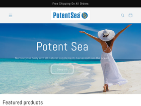 potentsea.com homepage screenshot