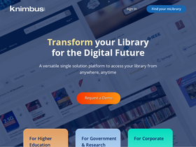 'knimbus.com' screenshot