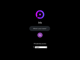 'iris.to' screenshot