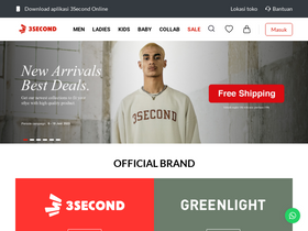 '3second.co.id' screenshot