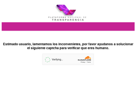 'plataformadetransparencia.org.mx' screenshot