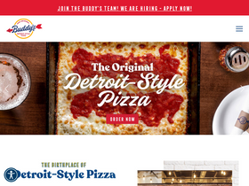 'buddyspizza.com' screenshot