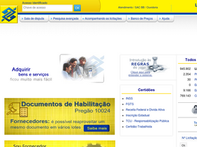 'licitacoes-e.com.br' screenshot