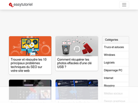'easytutoriel.com' screenshot