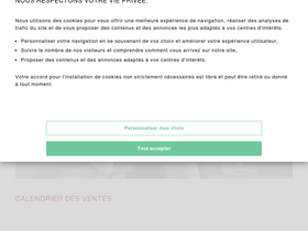 'coutaubegarie.com' screenshot