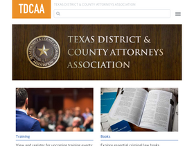'tdcaa.com' screenshot