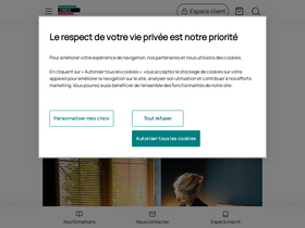 'cned.fr' screenshot