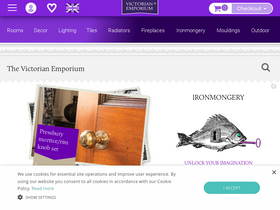 'thevictorianemporium.com' screenshot
