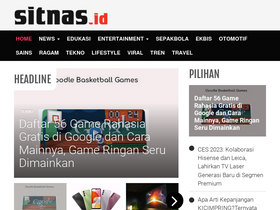 'sitnas.id' screenshot