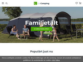'getcamping.se' screenshot