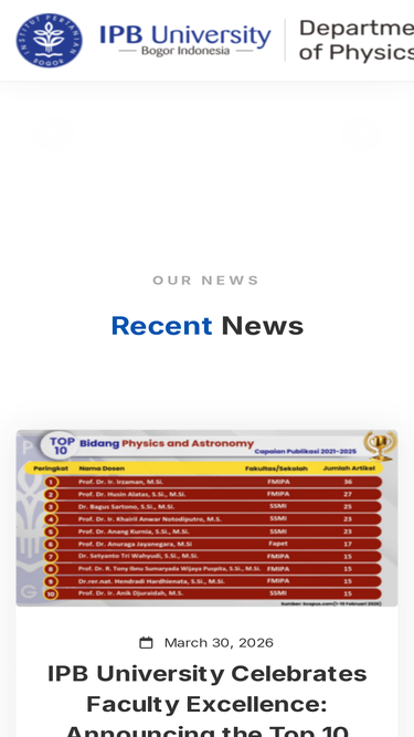 physics.ipb.ac.id Traffic Analytics, Ranking & Audience [April 2026 ...