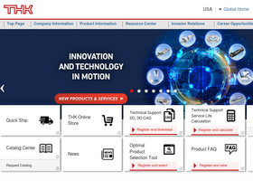 'thk.com' screenshot