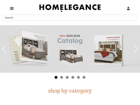 'homelegance.com' screenshot