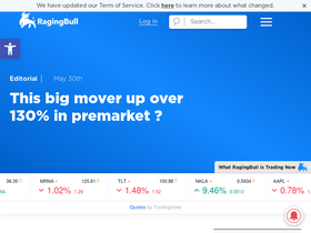 'ragingbull.com' screenshot