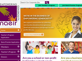 'naeir.org' screenshot