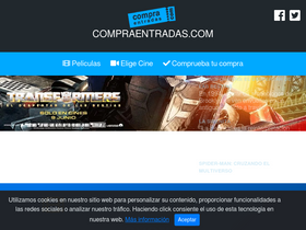 'compraentradas.com' screenshot