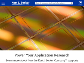 'lesker.com' screenshot