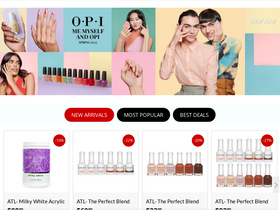 atlnailsupply.com homepage screenshot
