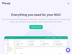 'fonzip.com' screenshot