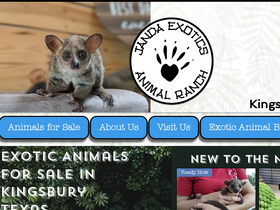 'jandaexotics.com' screenshot