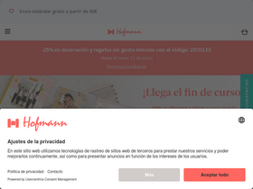 'hofmann.es' screenshot