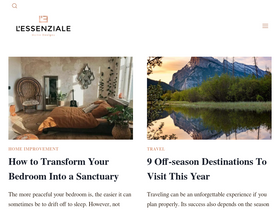 'essenziale-hd.com' screenshot