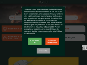 'jouer.golf' screenshot
