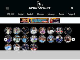 'sportzpoint.com' screenshot