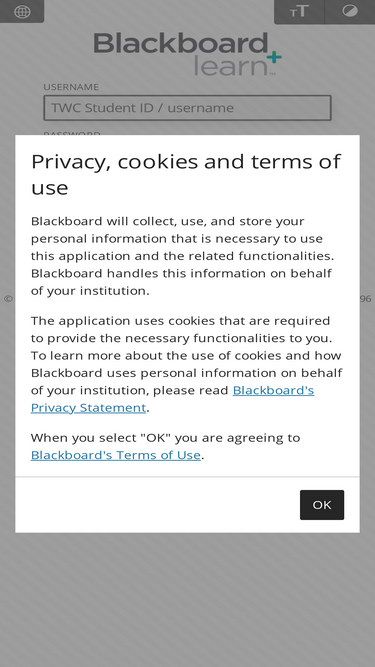 Blackboard twc deals