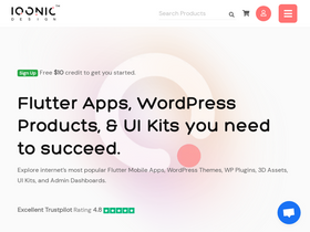 'iqonic.design' screenshot