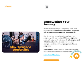 'mamastefit.com' screenshot