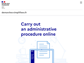 'demarches-simplifiees.fr' screenshot