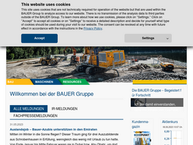 'bauer.de' screenshot