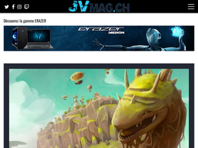'jvmag.ch' screenshot