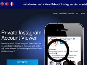 'instalooker.net' screenshot