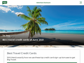 'millionmilesecrets.com' screenshot