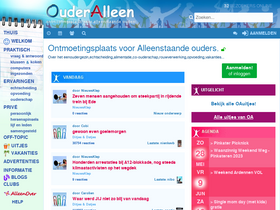 'ouderalleen.nl' screenshot