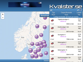 'kvalster.se' screenshot