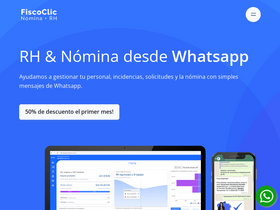 'fiscoclic.mx' screenshot