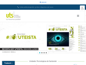'uts.edu.co' screenshot