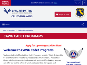 cawgcadets.org
