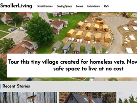 'smallerliving.org' screenshot