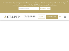 'celpip.ca' screenshot