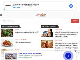 'awesomecuisine.com' screenshot