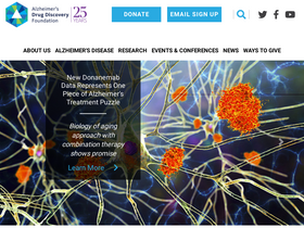 'alzdiscovery.org' screenshot