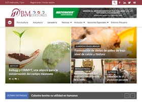 'bmeditores.mx' screenshot