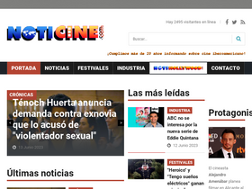 'noticine.com' screenshot