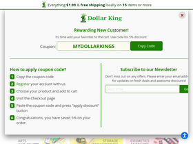 'dollar-king.net' screenshot