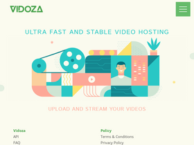 'vidoza.net' screenshot